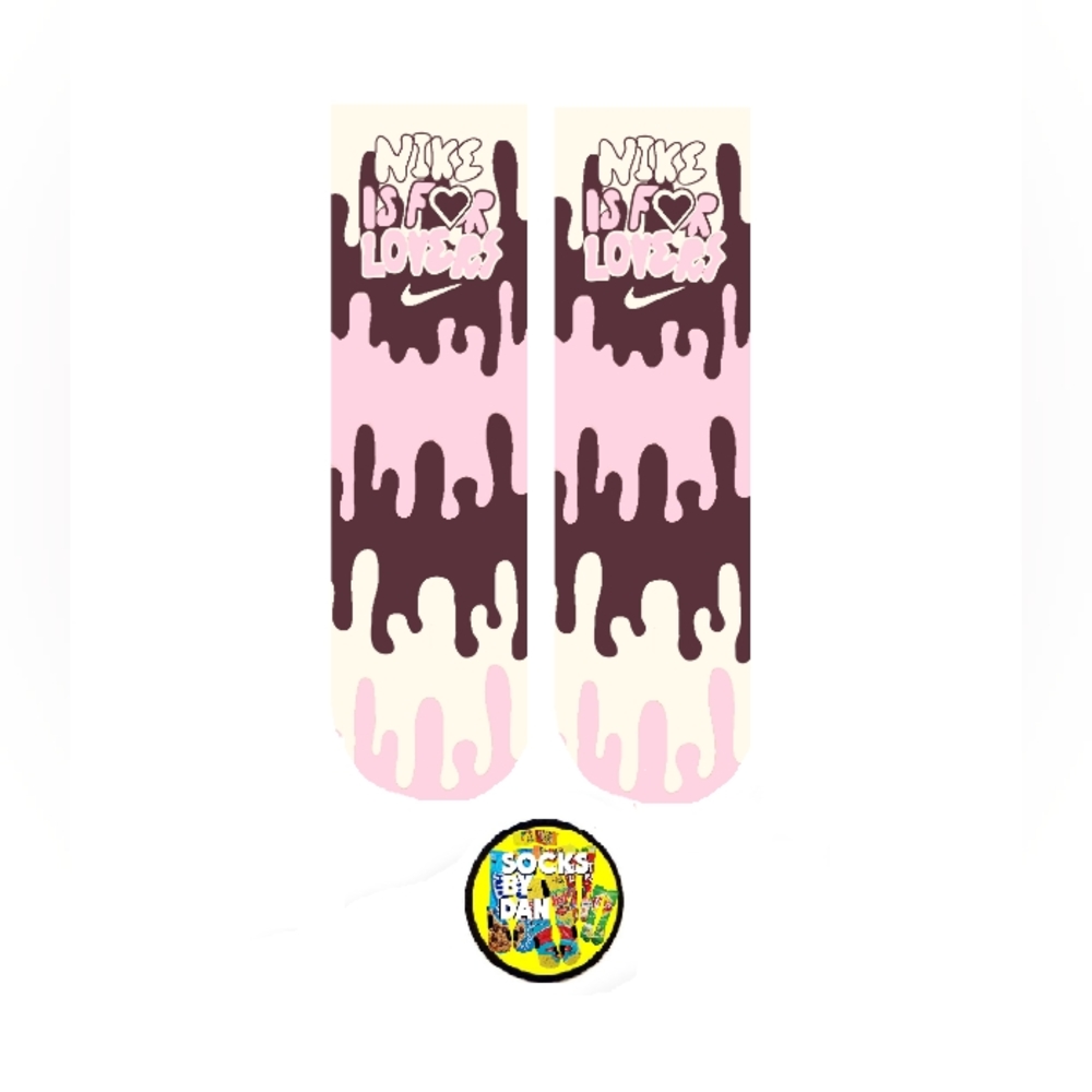 Valentines Day Dunks Socks - image 2